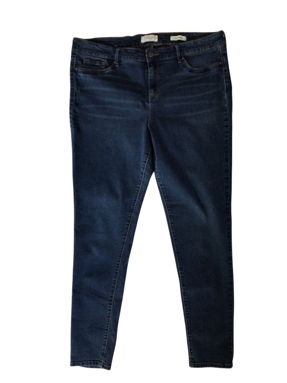 Jessica Simpson Jeans Women’s 16 Blue Kiss Me Skinny Denim Stretch Plus Size